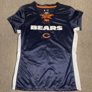 Chicago Bears Women’s Jersey Lace Up Baby Doll Medium